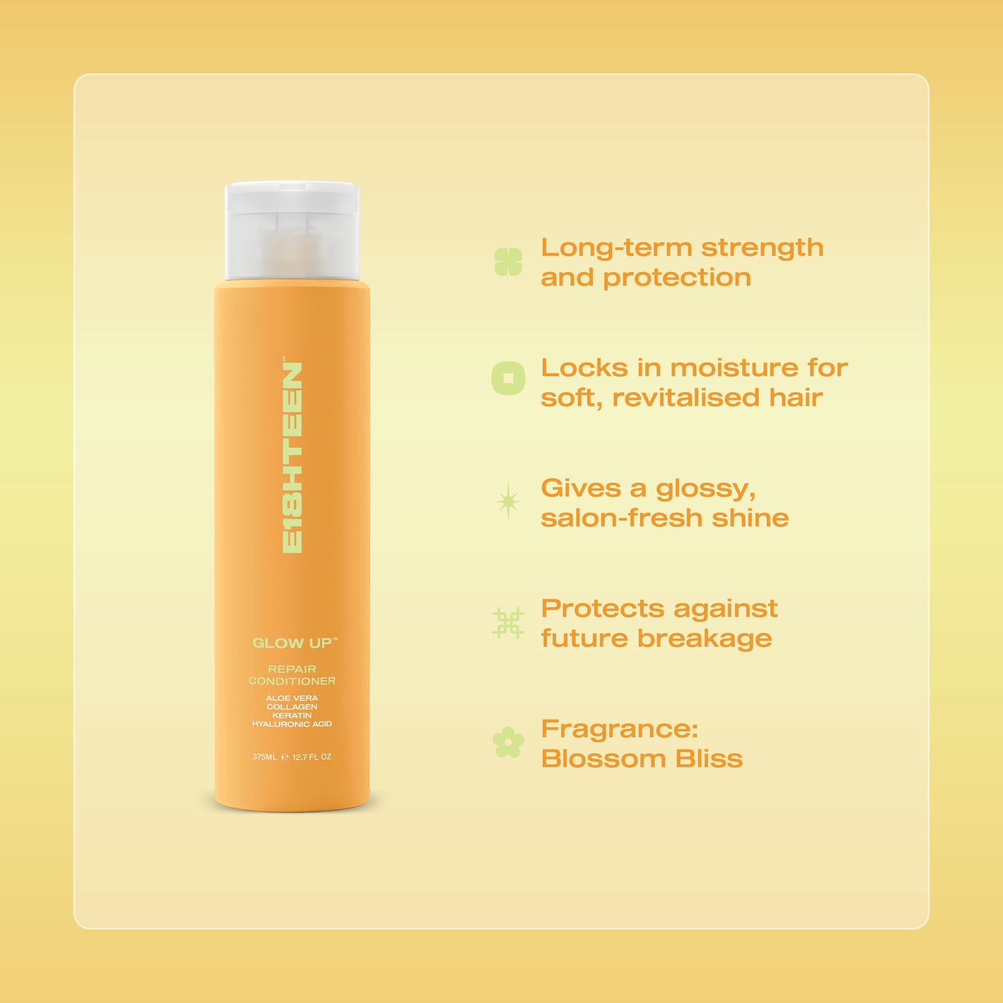 E18HTEEN Glow Up Repair Duo Pack 375ml