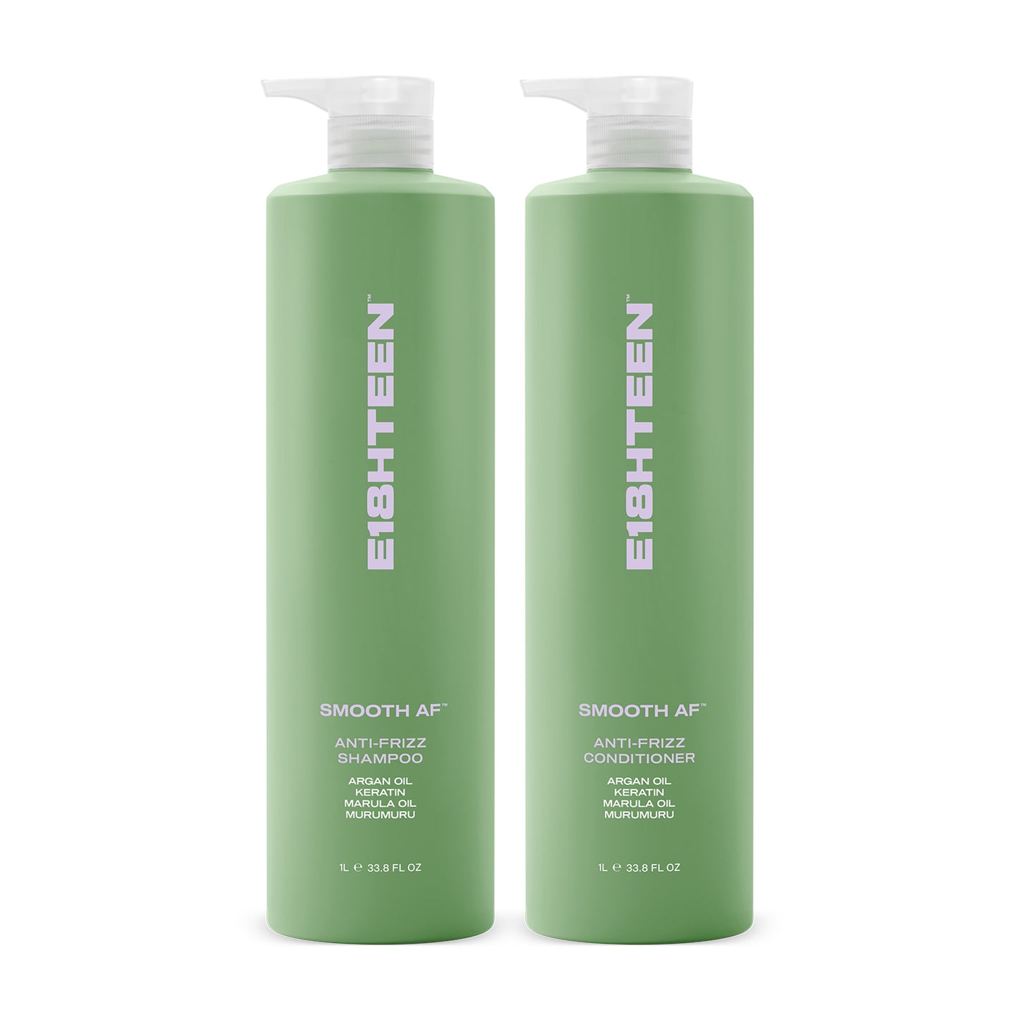 E18HTEEN Smooth AF Anti-Frizz Duo 1L