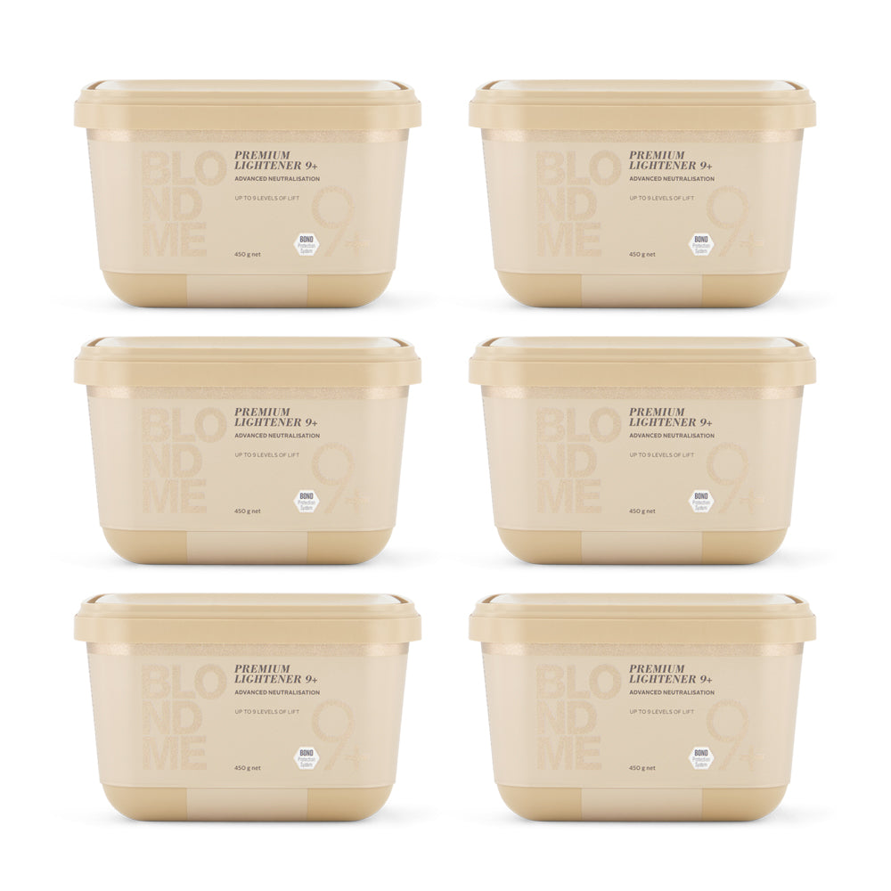 Schwarzkopf BLONDME Premium Lightener 9+ 450g x 6Pk