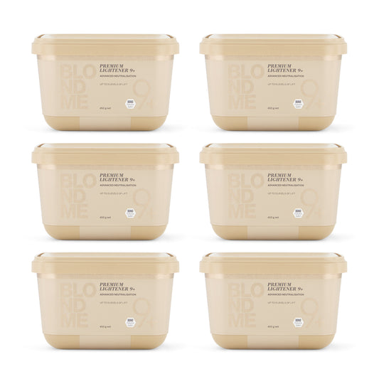 Schwarzkopf BLONDME Premium Lightener 9+ 450g x 6Pk