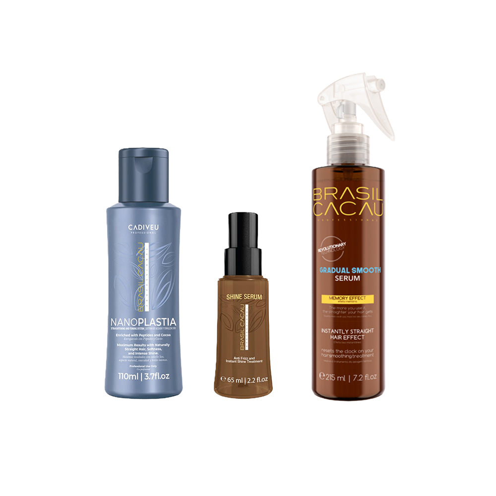 Brasil Cacau NanoPLASTIA 110ml Kit + Serum