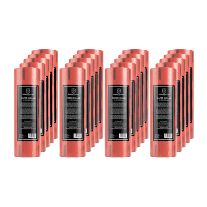 Barber Culture Paper Collar Red 5Pk x 20