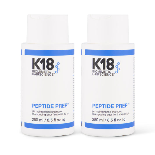 K18 Peptide Prep ph Maintenance Shampoo 250ml 2Pk