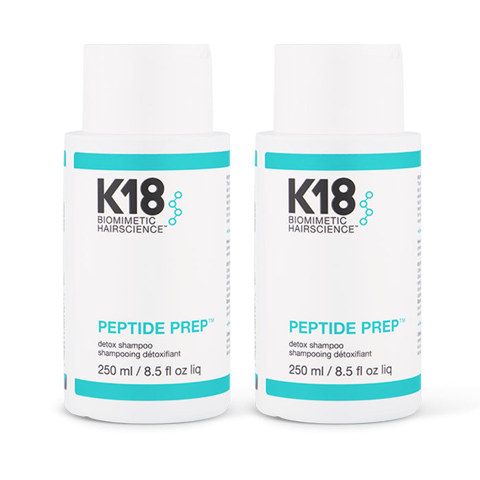 K18 Peptide Prep Detox Shampoo 250ml 2Pk