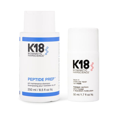 K18 Maintenance Shampoo 250ml + Leave-In Repair Mask 50ml Pack
