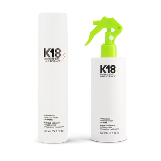 K18 Leave-In Molecular Repair Mist 300ml + Mask 150ml Pack