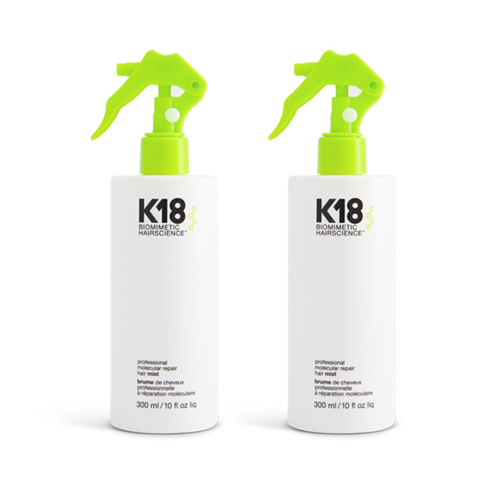 K18 Leave-In Molecular Repair Mist 300ml 2Pk