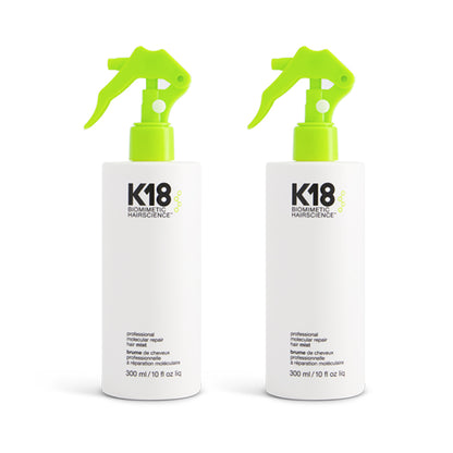 K18 Leave-In Molecular Repair Mist 300ml 2Pk