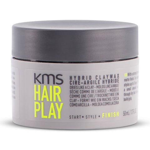 KMS Hair Play Hybrid Clay Wax 50ml