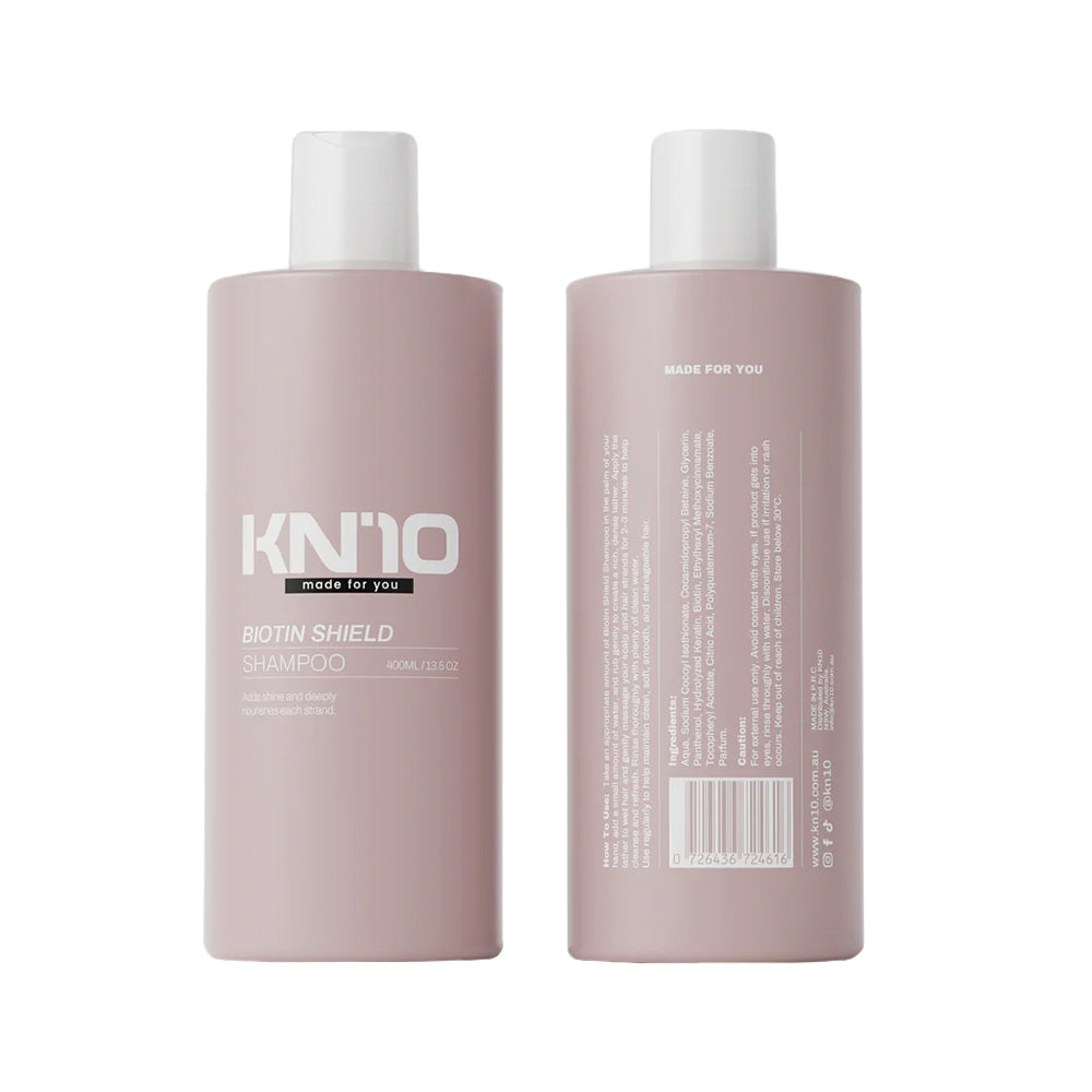 KN10 Biotin Shield Shampoo 400ml