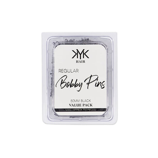 KYK Hair Bobby Pin Tub Black 50mm 500g