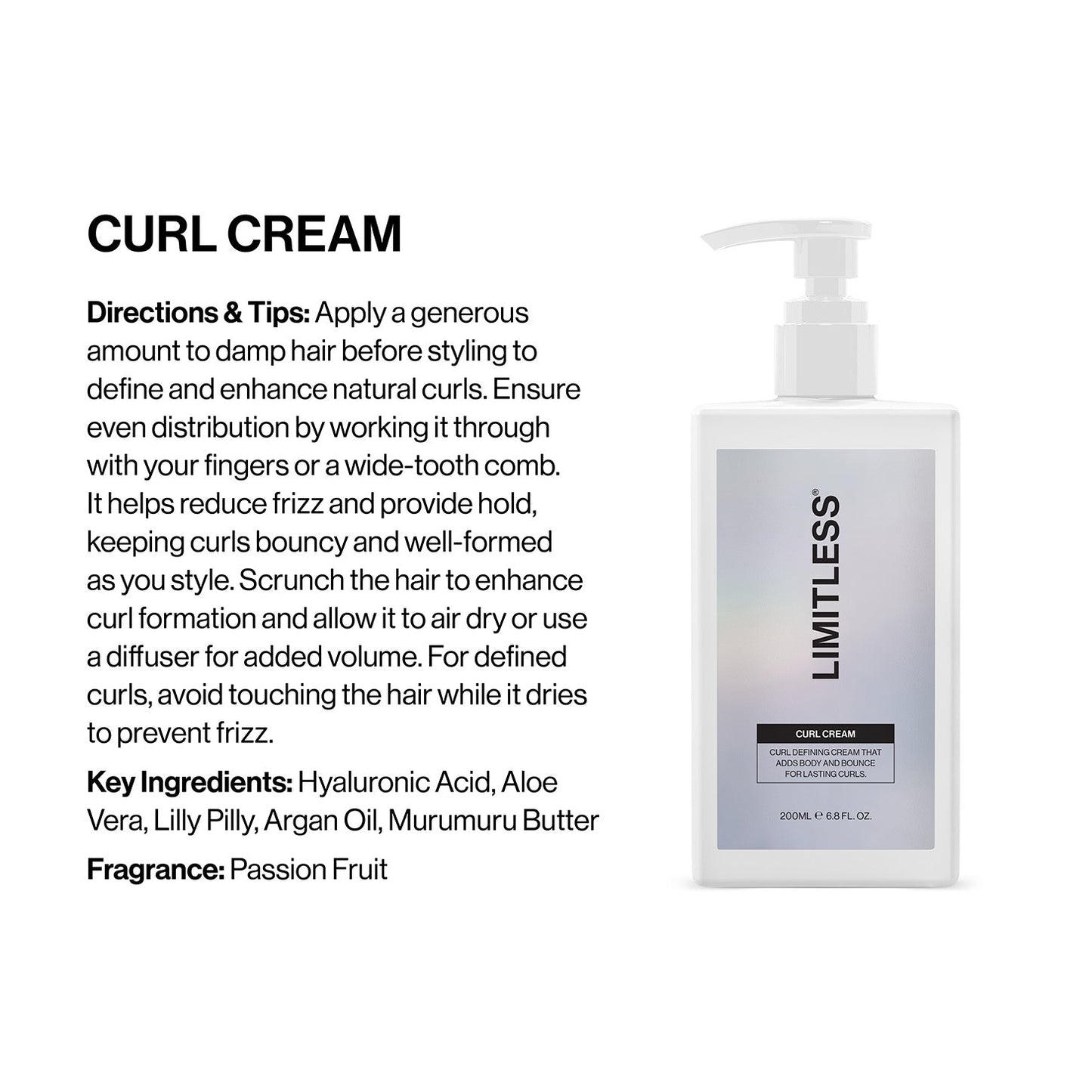 Limitless Curl Cream 200ml