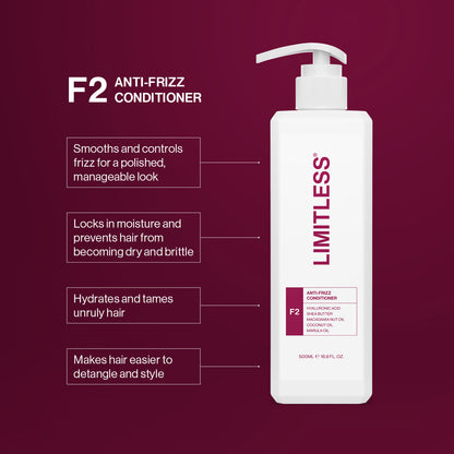 Limitless F2 Anti-Frizz Conditioner 500ml