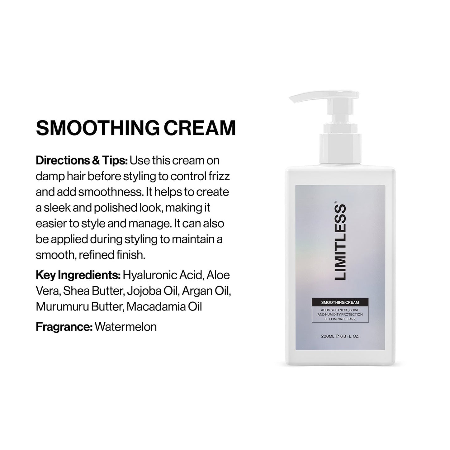 Limitless Smoothing Cream 200ml