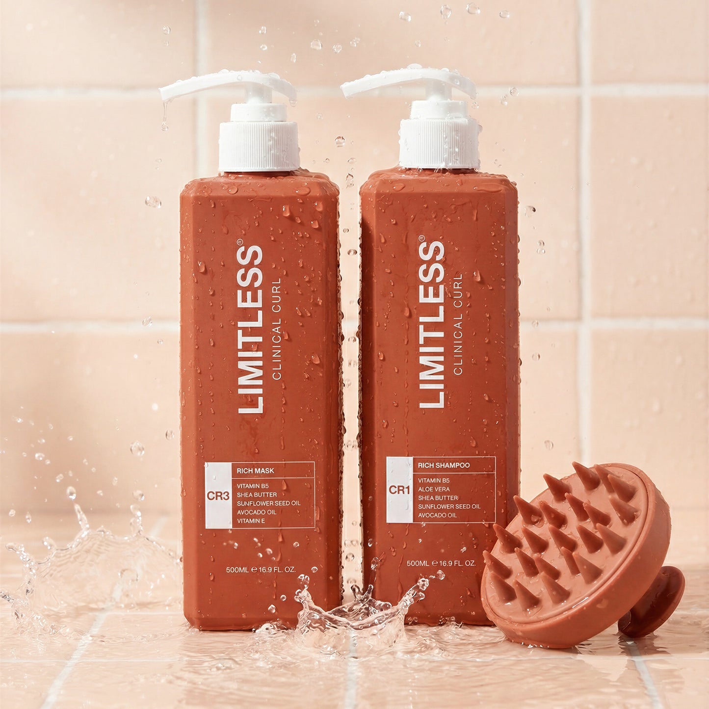 Limitless CR1 Clinical Curl Rich Shampoo 500ml