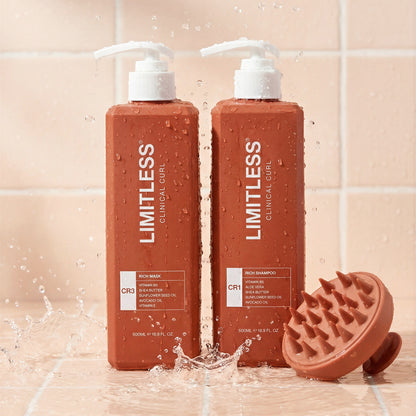 Limitless CR1 Clinical Curl Rich Shampoo 500ml