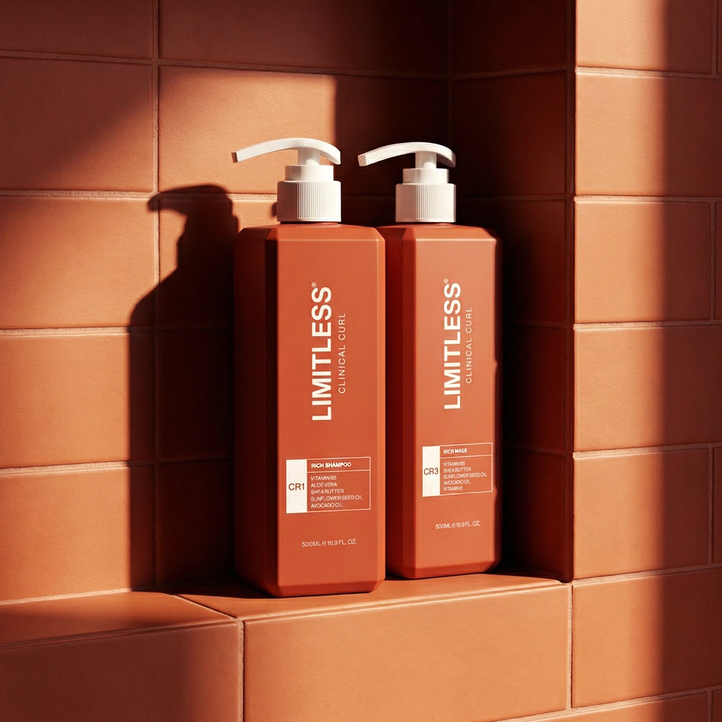Limitless CR1 Clinical Curl Rich Shampoo 500ml