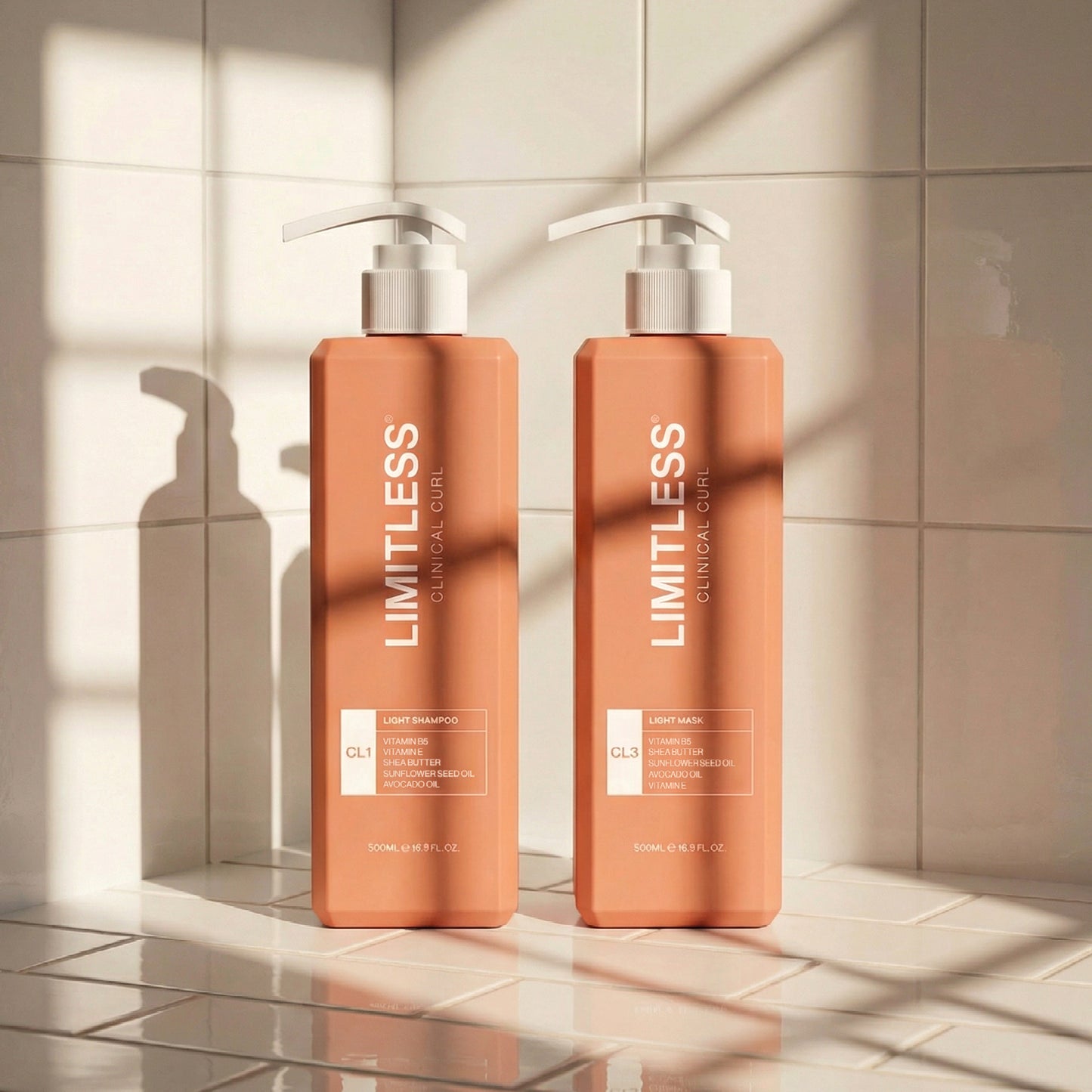 Limitless CL1 Clinical Curl Light Shampoo 500ml