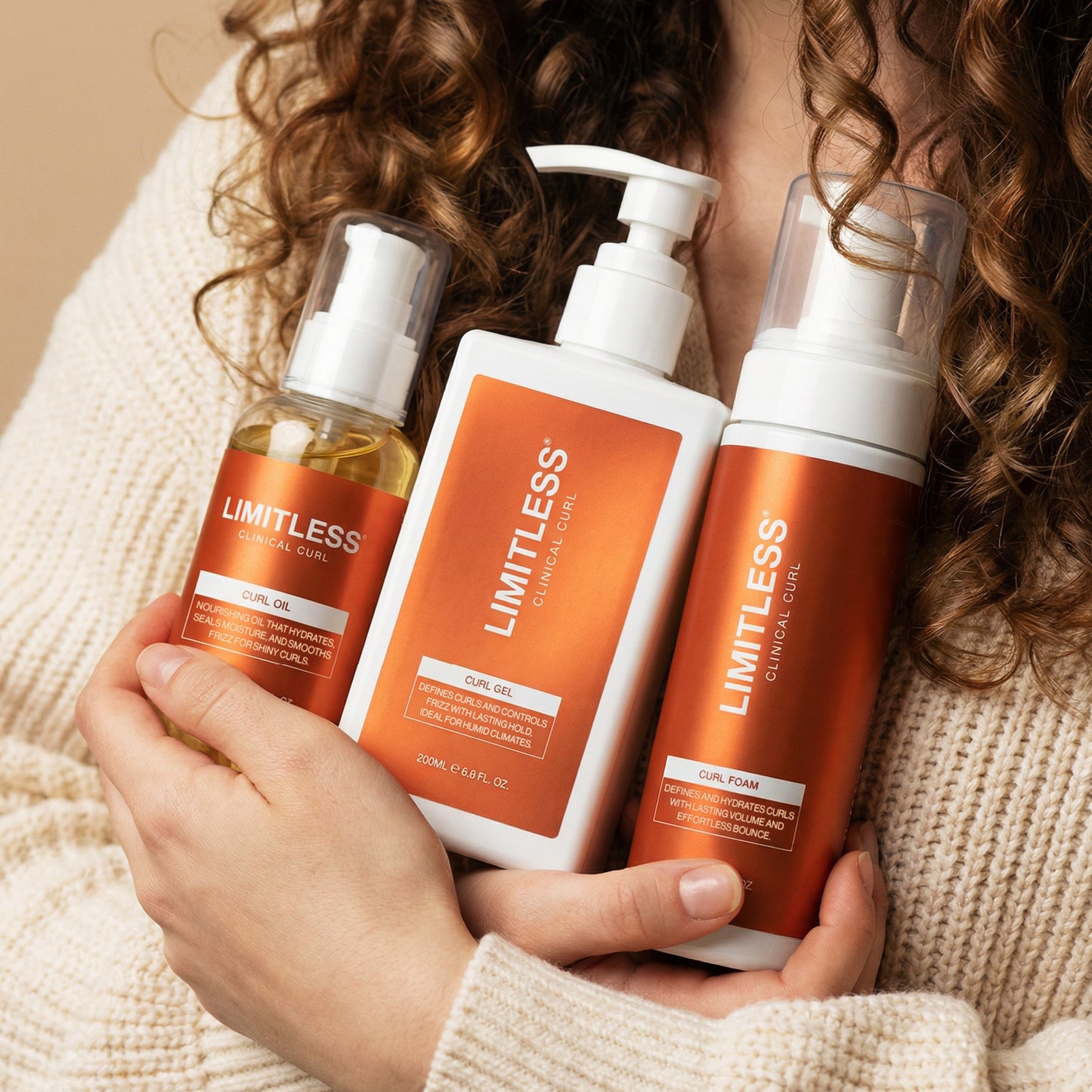 Limitless Clinical Curl Foam 200ml