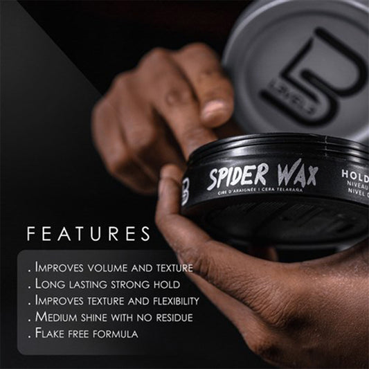 L3VEL3 Spider Wax Fiber Texture Wax 150g