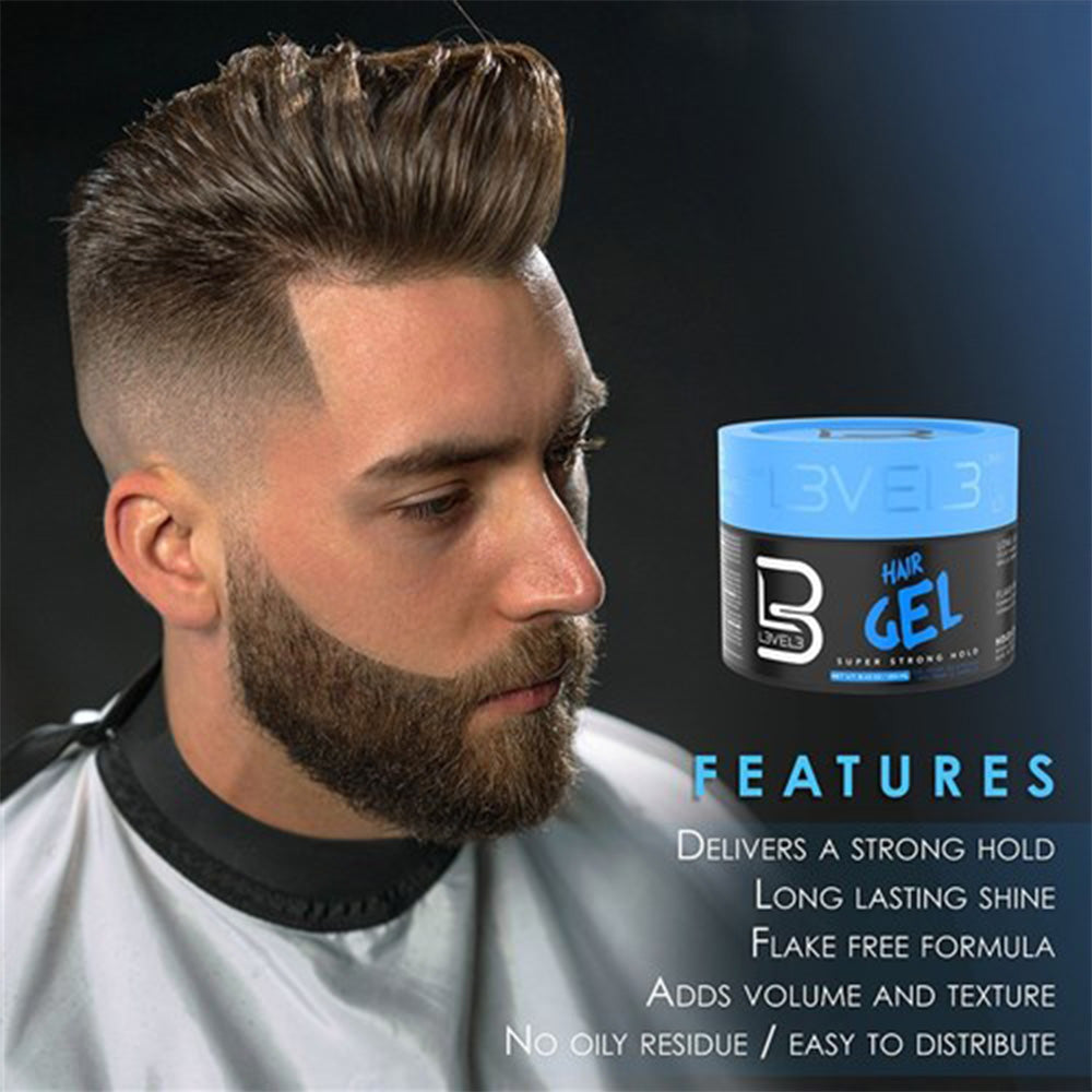 L3VEL3 Super Strong Hair Gel 250ml