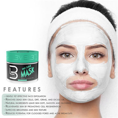 L3VEL3 Mud Facial Scrub Mask 500ml
