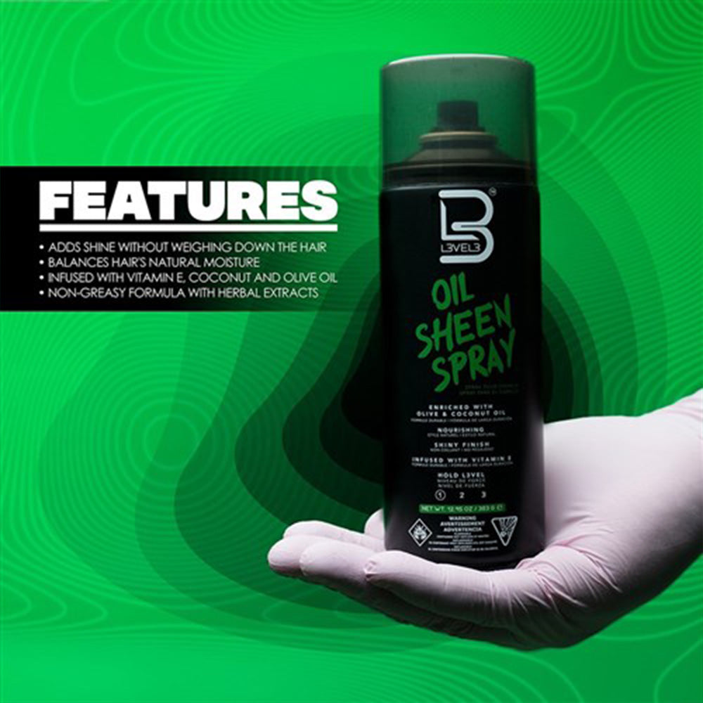 L3VEL3 Oil Sheen Finishing Spray 383g