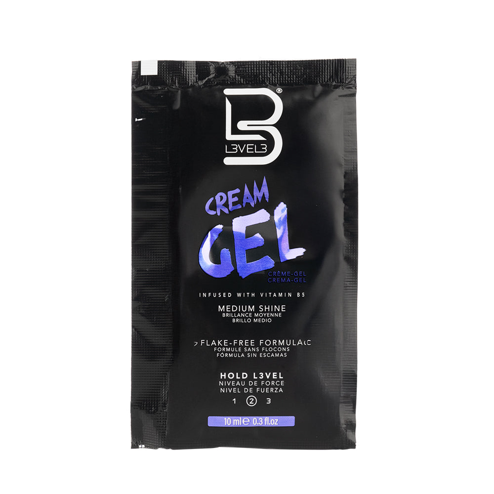 L3VEL3 Cream Hair Gel Sachet 10ml