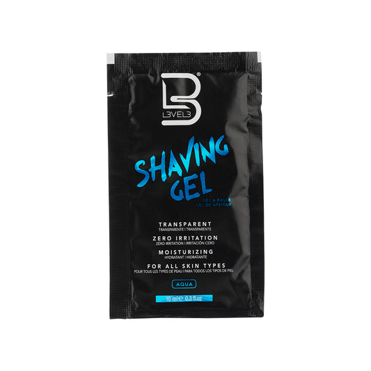 L3VEL3 Aqua Shaving Gel Sachet 10ml