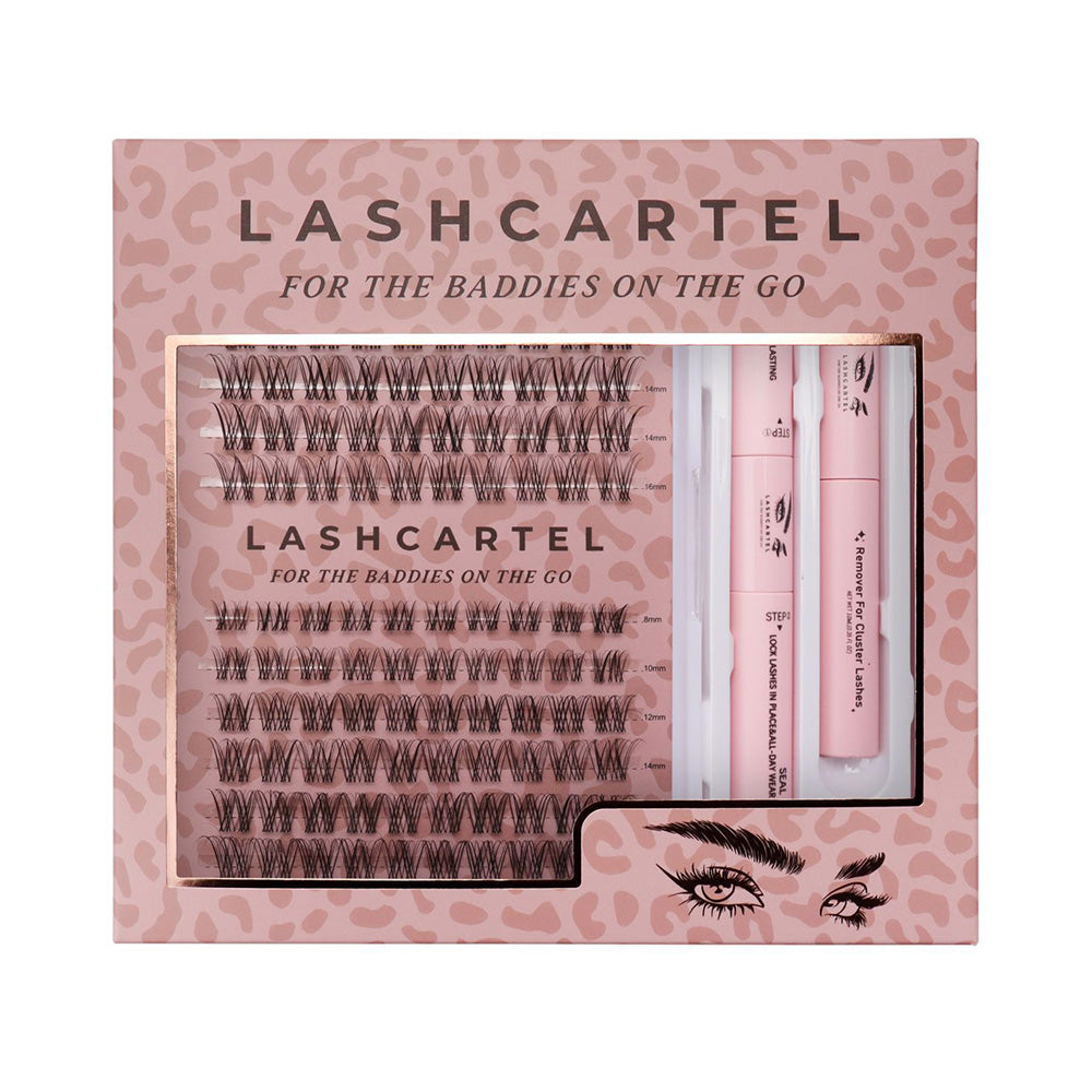 Lash Cartel DIY Cluster Lash Kit- Style 1 (Classic)