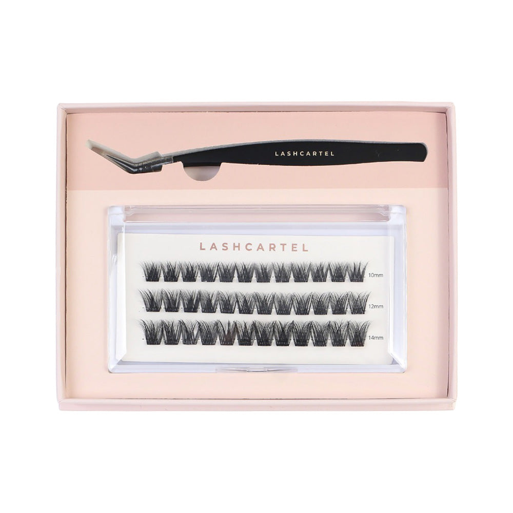 Lash Cartel Pre-Glued Lash Clusters - Pretty Ambition