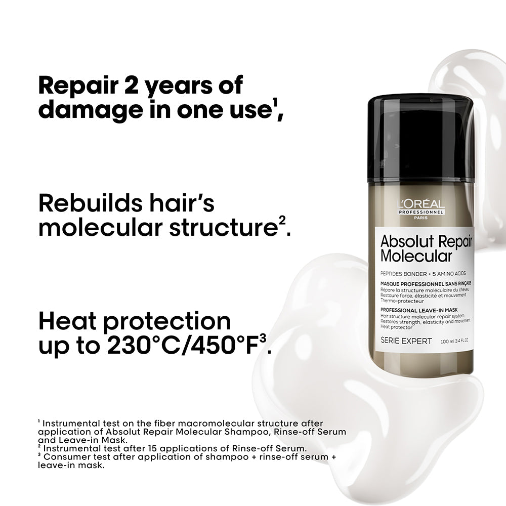 L'Oréal Professionnel Absolut Repair Molecular Leave-in Mask 100mL