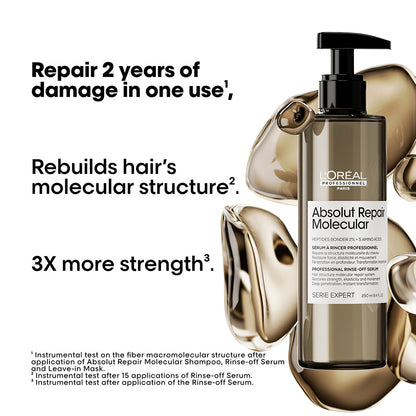 L'Oréal Professionnel Absolut Repair Molecular Rinse-off Serum 250mL