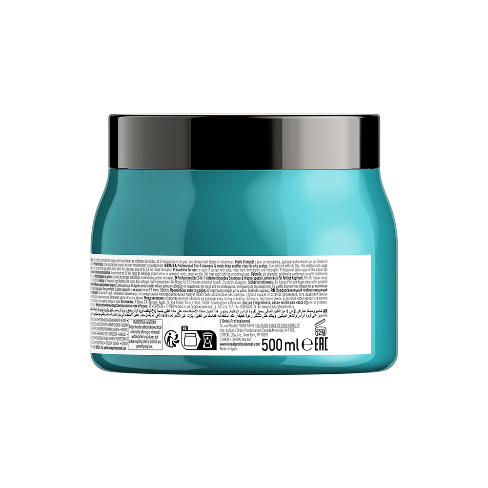 L'Oréal Professionnel Scalp Advanced Anti-Oiliness Mask 500mL