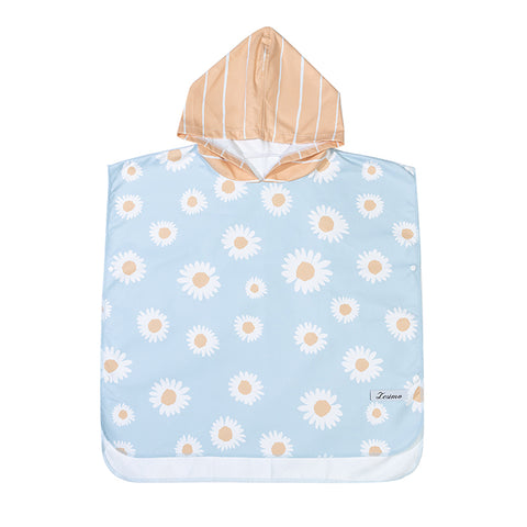 Lesimo Quick Dry Kids Hooded Towel Daisy Small (3-7yrs)