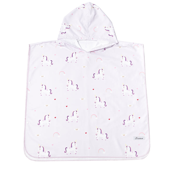 Lesimo Quick Dry Kids Hooded Towel Unicorn Small (3-7yrs)