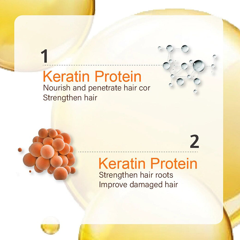 JUSTK Keratin Protein Repairing Shampoo 350ml