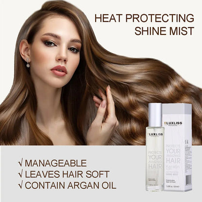 Luxliss Keratin Heat Protecting Shine Mist 50ml