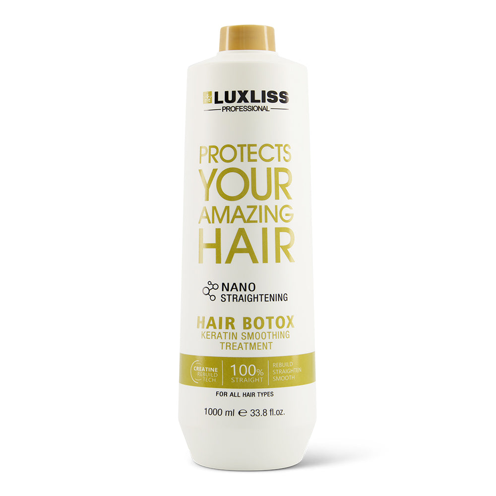 Luxliss Botox Keratin Smoothing Treatment-Nano Straight 1L