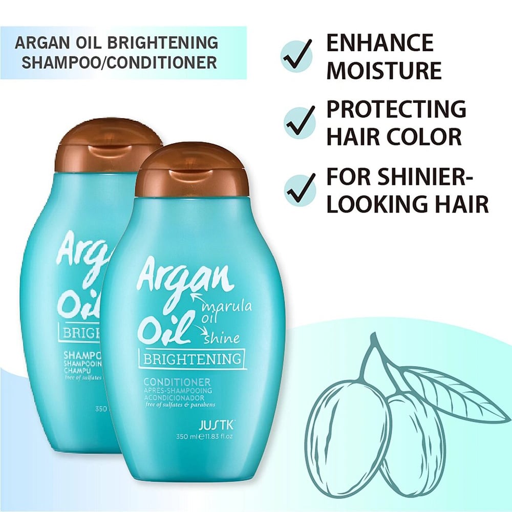 JUSTK Argan Oil Brightening Conditioner 350ml