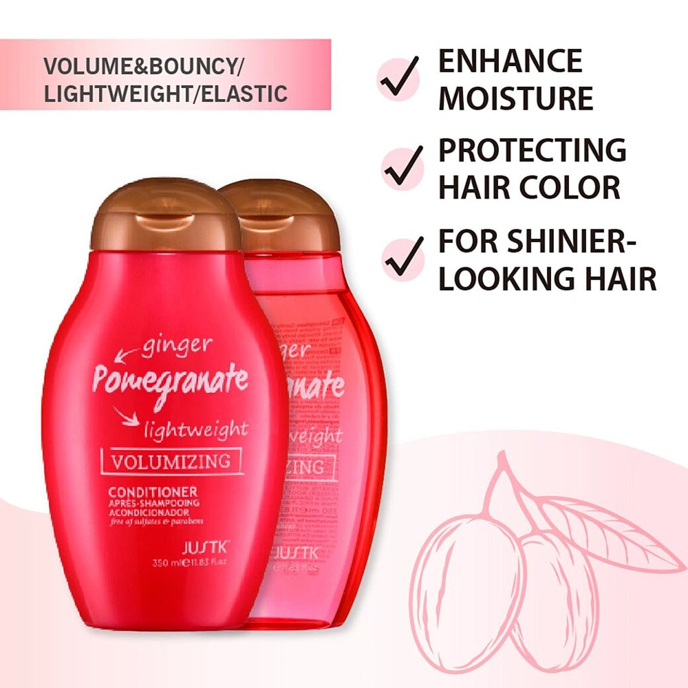 JUSTK Pomegranate Volumizing Shampoo 350ml