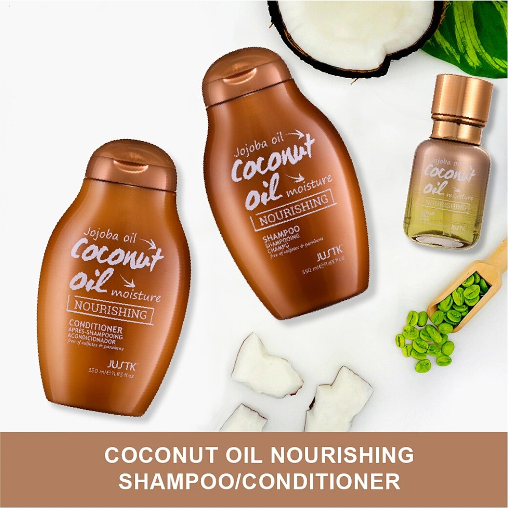 JUSTK Coconut Oil Nourishing Conditioner 350ml