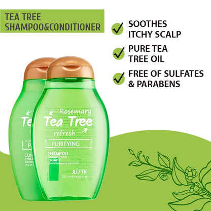 JUSTK Tea Tree Purifying Shampoo 350ml