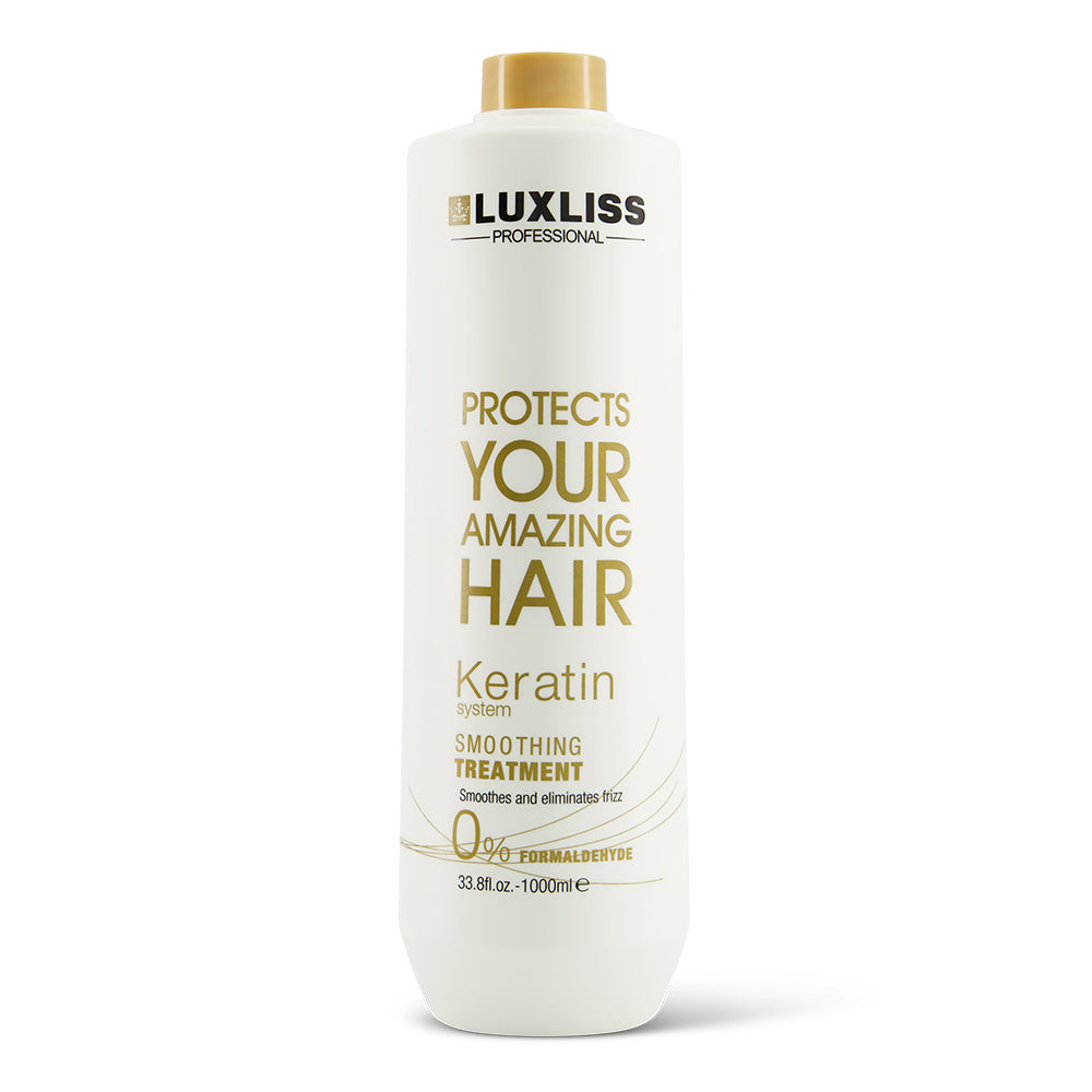 Luxliss Keratin Smoothing Treatment 0% Formaldehyde 1L