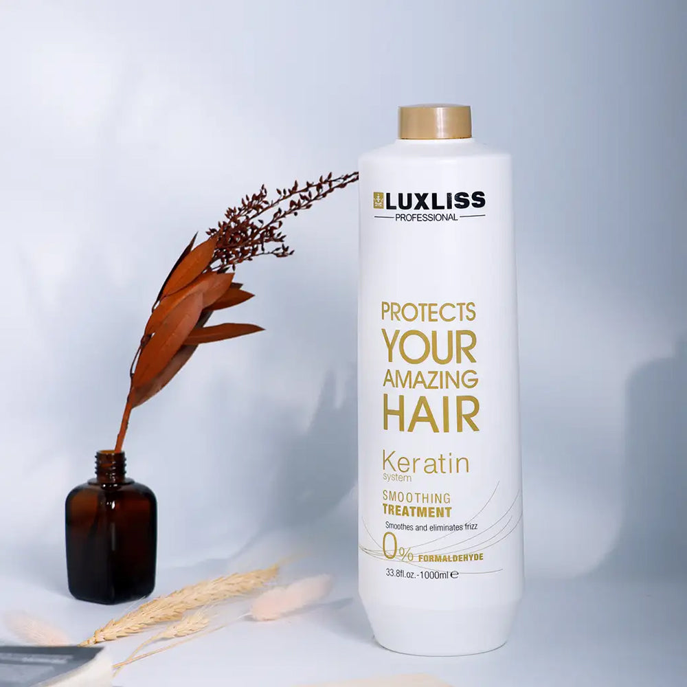 Luxliss Keratin Smoothing Treatment 0% Formaldehyde 1L