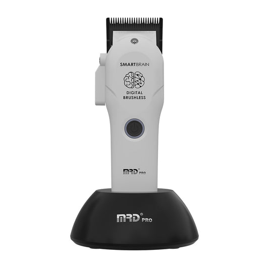 MRD Precision Smart Brain Digital Brushless Clipper - White