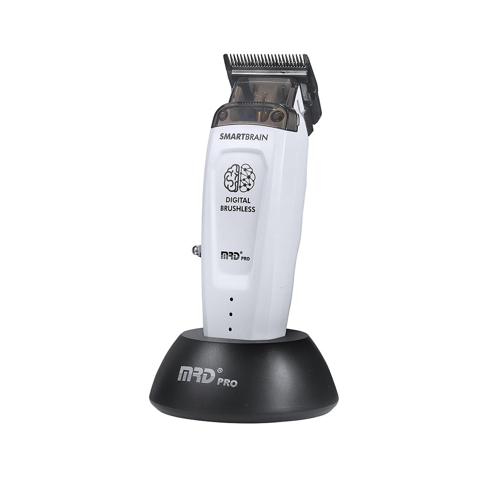 MRD Precision Smart Brain Digital Brushless Clipper - White