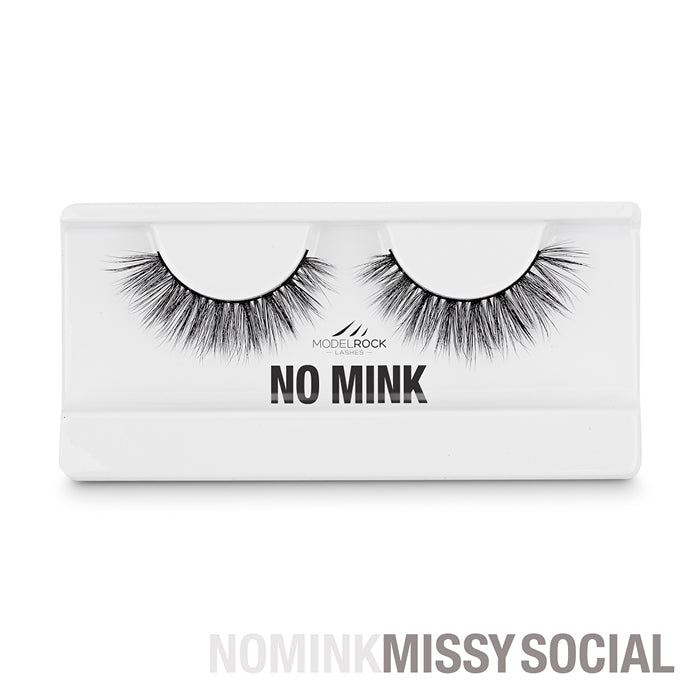 Modelrock NO MINK Faux Mink Lashes MISSY SOCIAL