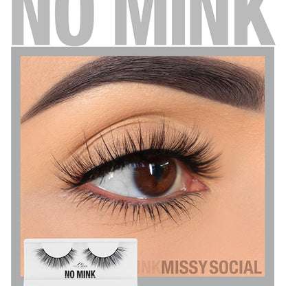 Modelrock NO MINK Faux Mink Lashes MISSY SOCIAL