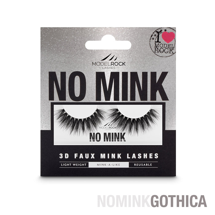 Modelrock NO MINK Faux Mink Lashes GOTHICA